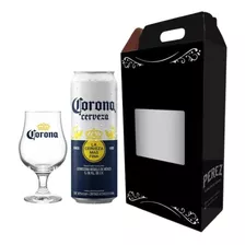 Kit Cerveza Corona Lata + Copa - Pérez Tienda - 