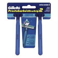 Barbeador Gillette Prestobarba Ultragrip2 Com 2 Unidades