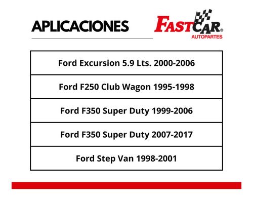 2 Amortiguadores Delanteros Ford F350 Super Duty 2007- 2017 Foto 3