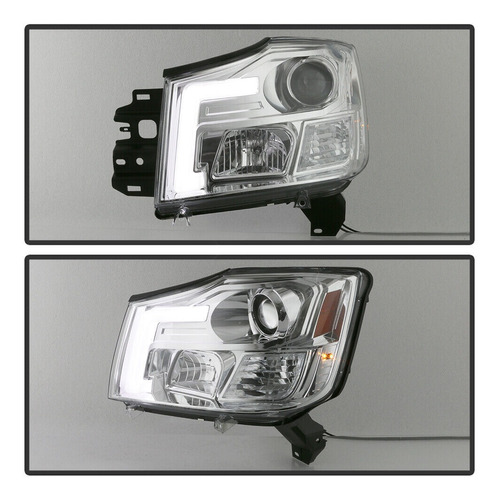 Par Faros Led Nissan Titan Xe 2010 5.6l Foto 3