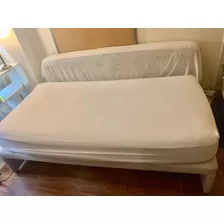 Rossen Diván Cama Sommier + Colchón Extra Con Ruedas