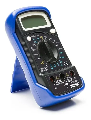 Multimetro Digital Con Medidor De Temperatura Bremen