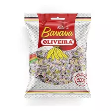 Bala De Banana Oliveira Pacote Com 500g