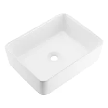 Fregadero De Encimera Rectangular Blanco Fregadero De B...