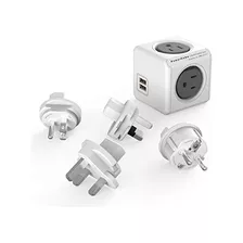 Adaptador De Viaje, Powercube Rewirable Usb, 4 Tomas Y ...