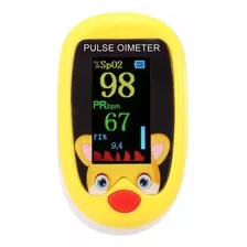Oximetro Pediatrico De Pulso Recargable Amarillo