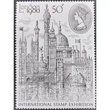 Inglaterra, Sello Sc 909 Expo Internacional 1980 Mint L19004