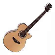  Guitarra Electroacústica Con Corte Takamine Gf15ce Nt