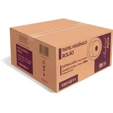 Papel Higienico Rolao Extra Luxo 8 Rolos De 300mt