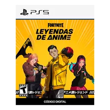 Fortnite Leyendas De Anime Playstation 5 Código Digital