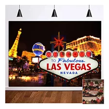 Estudio De Arte Bienvenido A Las Vegas Photography Backgroun