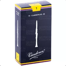 3 Palhetas P/clarinete Sib Tradicional N.1 Cr101 Vandoren