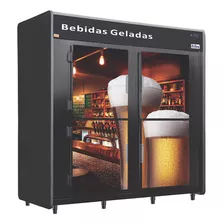 Mini Câmara Frilux Cervejeira 30 Caixas Rf055 Plus 4 Portas