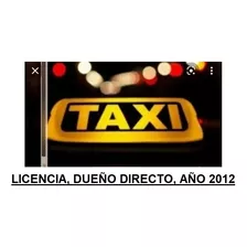 Taxi Licencia Caba 2012 Dueño Titular Vende Lista Transferir
