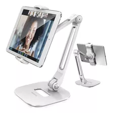 Soporte De Escritorio Para iPad Abovetek Universal White