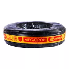 Cabo Pp Megatron 4x1,5mmx100m Rolo 500v Preto