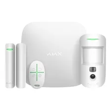 Ajax Starterkit Cam Plus Sistema Seguridad Profesional Alarm