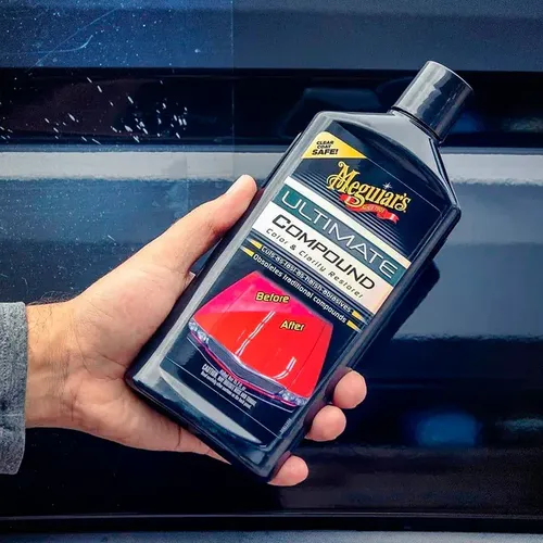 Meguiar's Ultimate Compound Pasta Pulidora Clásica Autos Negro