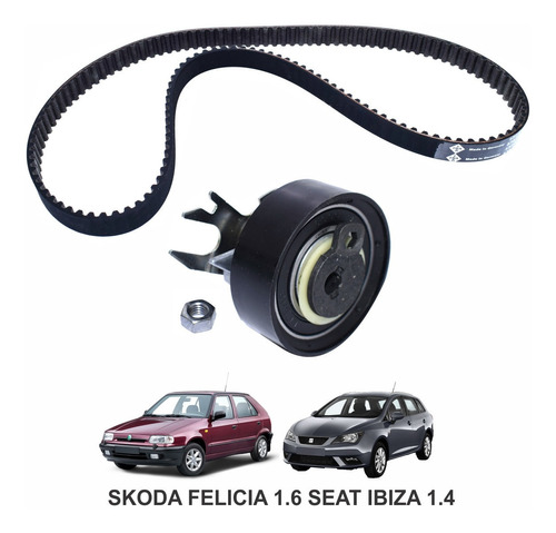 Kit Reparticin Skoda Felicia 1.6 Seat Ibiza 1.4 137 Dientes Foto 6