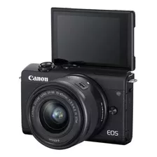 Câmera, Canon M200, Câmera Canon M200, Preta 