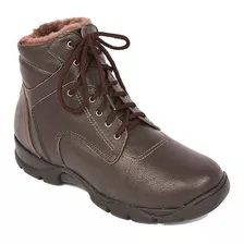 Bota Para Neve Masculina - Impermeável - Couro Legitimo