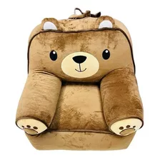 Puff Pequeño Sillón Oso Infantil Individual Original Regalo