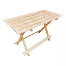 Mesa Plegable Madera 120cmx60cm Y 75cm Altura Envio Gratis