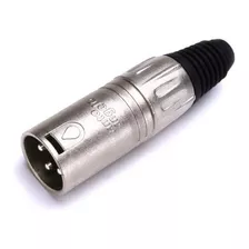 Conector Xlr Macho Metálico L3fmn01 Santo Angelo