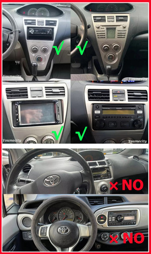 Auto Radio Estreo Android Gps Para Toyota Yaris 2008-2015 Foto 6