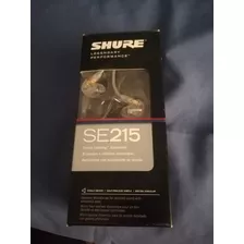 Auriculares Intraural Shure Se215 Permuto O Vendo ,nuevos 