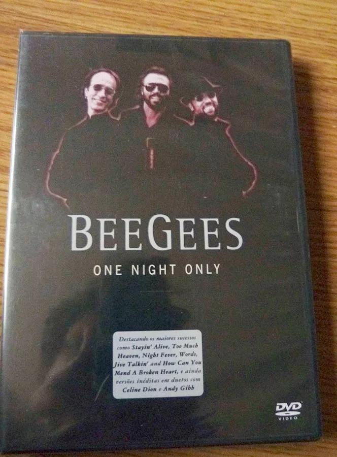 Dvd Beegees One Night Only - Lacrado