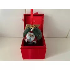 Linda Bola De Árvore De Natal Q Vem Em Uma Caixinha Presente