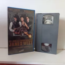 Fita Vhs Filme - As Loucas Aventuras De James West/fv70