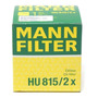 Filtro Aceite Bmw Series 1 2012 2.0 Mann Hu815/2x