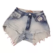 Shorts Jeans Feminino Cintura Alta 23 Graus !!! Ref 23932