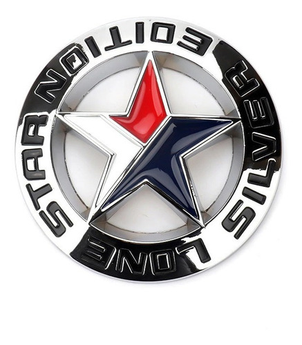 Emblema Silver Edition Lone Star Pickup Ram 1500 2500 3500 Foto 6