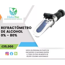 Refractómetro De Alcohol 0% - 80%