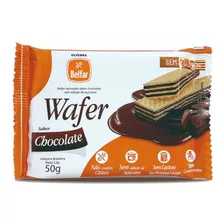 Wafer Sabor Chocolate S/ Glúten/lactose 50g Belfar - Olvebra