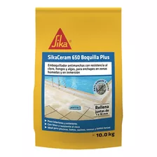 Sikaceram 650 Plus Boquilla Para Terraza 10 Kg Blanca