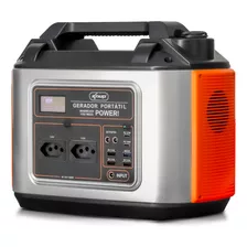 Gerador De Energia Portátil 500w 110v Solar Recarregável Usb