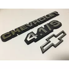 Emblema Opala Cromado Chevrolet + Gravata + 4.1/s De 88-90 