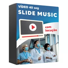 Criação De Vídeo Propaganda Com Locução, Slide Com Música