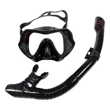 Conjunto Pro Snorkel Óculos De Natação Máscara De 180