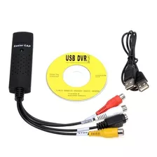 Capturadora Video Usb Easycap Vhs Win Xp/7 X2 Unid + Envio