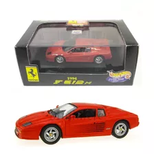 Hot Wheels Ferrari 1994 F 512m Vermelha 1/43 Na Caixa 