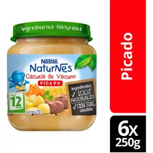 Picado Nestlé® Naturnes® Cazuela De Vacuno 250g Pack X6