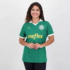 Camisa Puma Palmeiras I 2024 Feminina