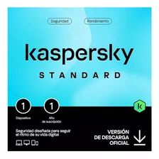 Licencia Original Kaspersky Standard - 1 Pc 1 Año