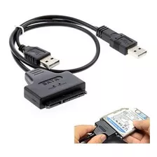 Cable Adaptador Sata A Usb 2 Para Disco Duro Notebooks 2.5