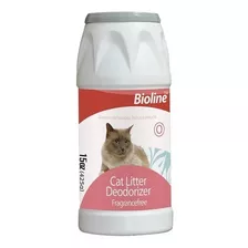 Talco Bioline Desodorizante Para Arena Sanitaria Gatos 425gr